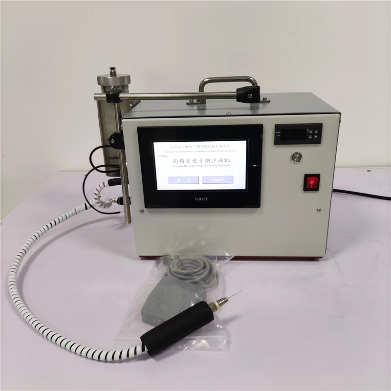 Semi-Auto Filling Machine for Vape Disposable Cartridge High Precision Oiler