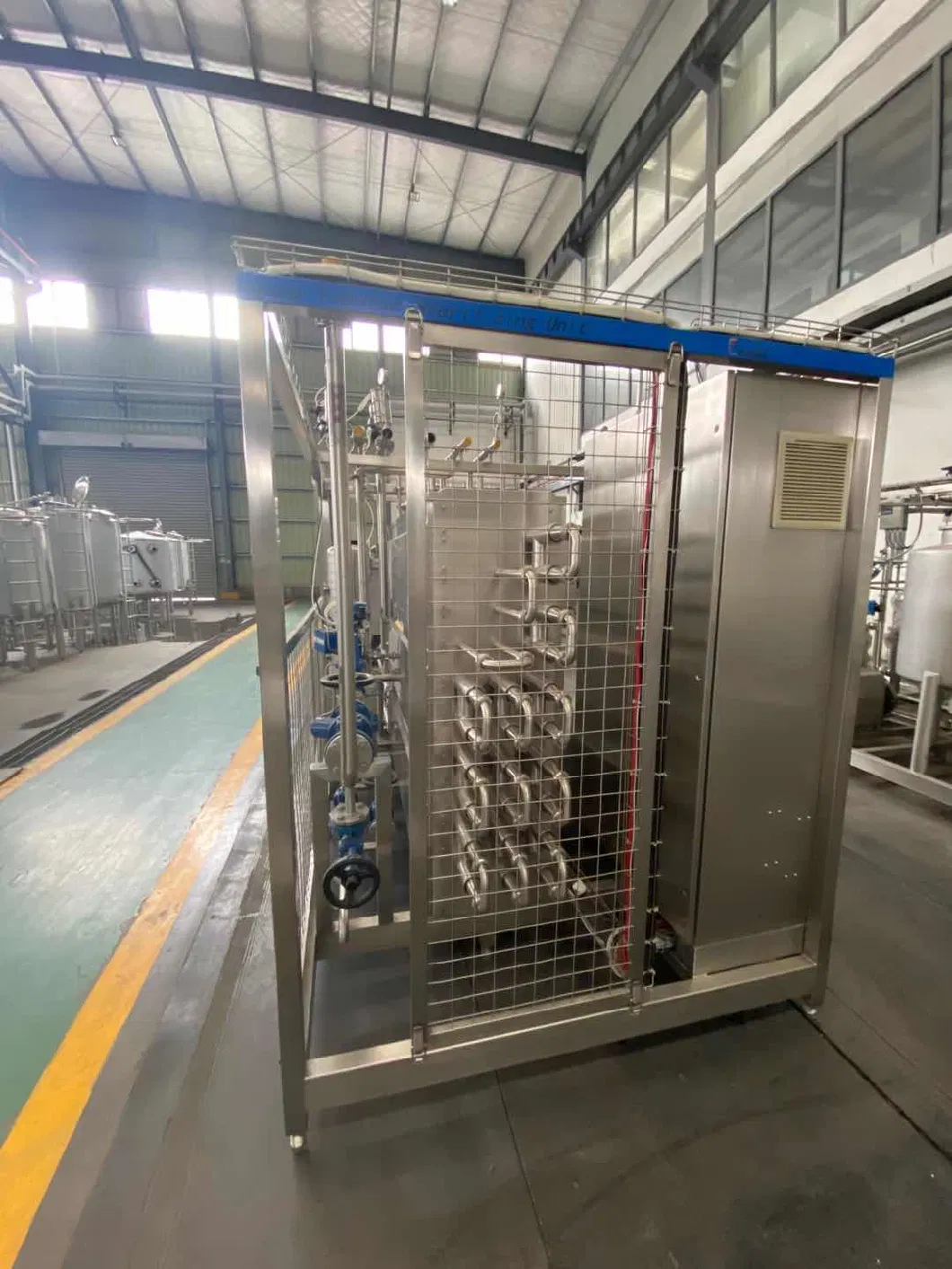 New Design CIP cleaning and self sterilizing UHT sterilizer autoclave machine