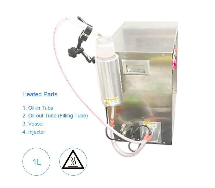 Semi-Automatic 500ml 0.2~2ml 510 Cartridges Disposable Vape Pen Cartridges Oil Filling Machine