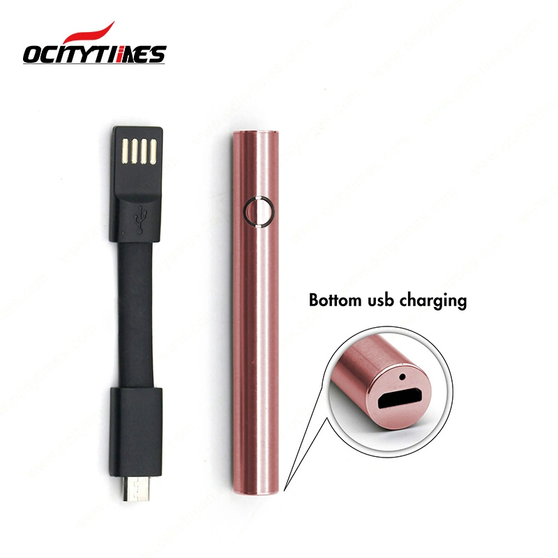 Ocitytimes Hottest Portable 380 mAh Preheat Rechargeable Vape Battery Pen