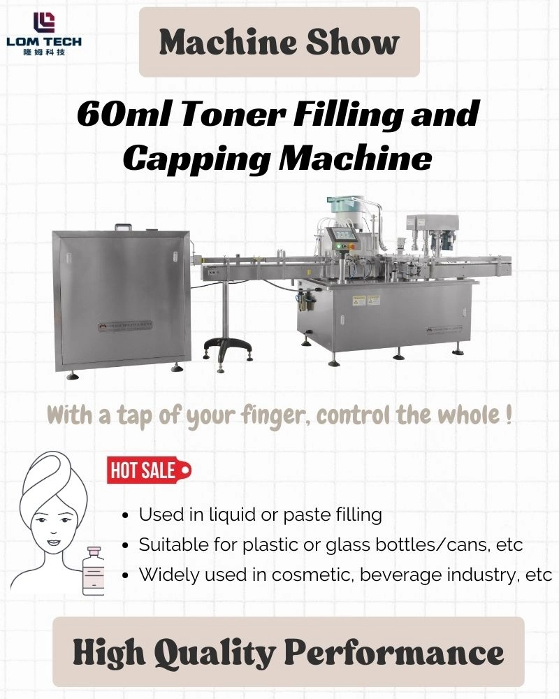 China Manufacturer Multi-Head Lotion Toner Shower Gel Olive Oil Pet Bottle Can Piston Bottling Filling Capping Labeling Machine Line