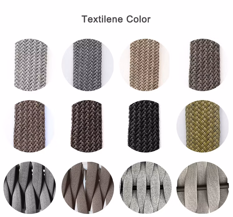 Garden Furniture Chair Outdoor Metal Chair Outside Rope Weave Restaurant Commercial Patio Dining Chair