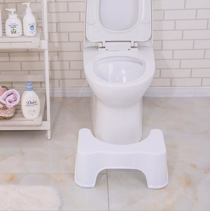 Bathroom Set U-Shaped Toilet Stool Bathroom Non-Slip Stool Helper Assistant Foot Seat Squatting Children Pregnant Footstool