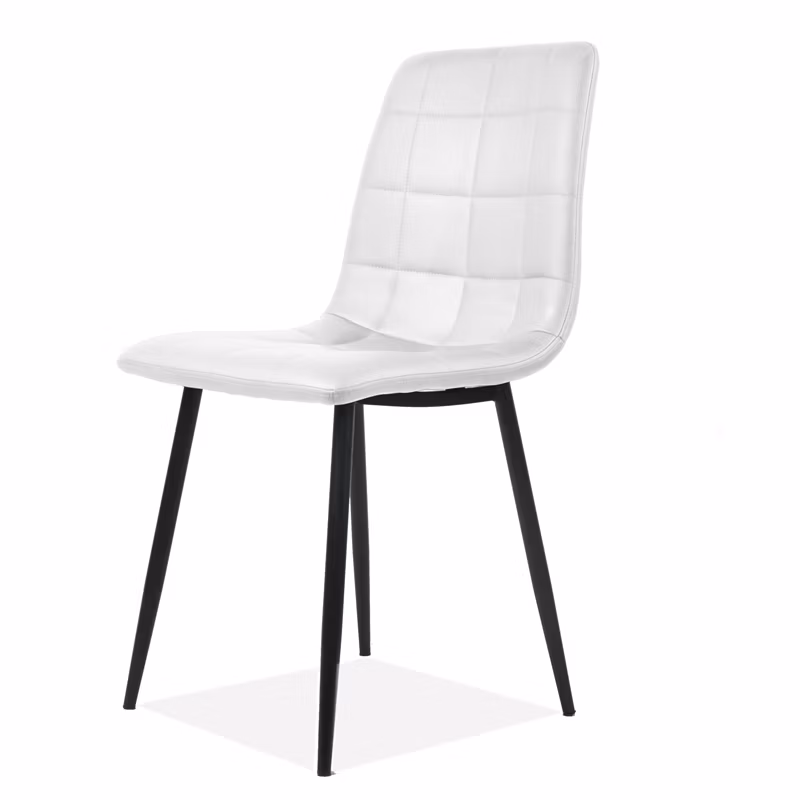 Modern Restaurant Furniture Comfortable Fabric Coffee Metal Dining Chair for Home Hotel Garden Outdoor Banquet