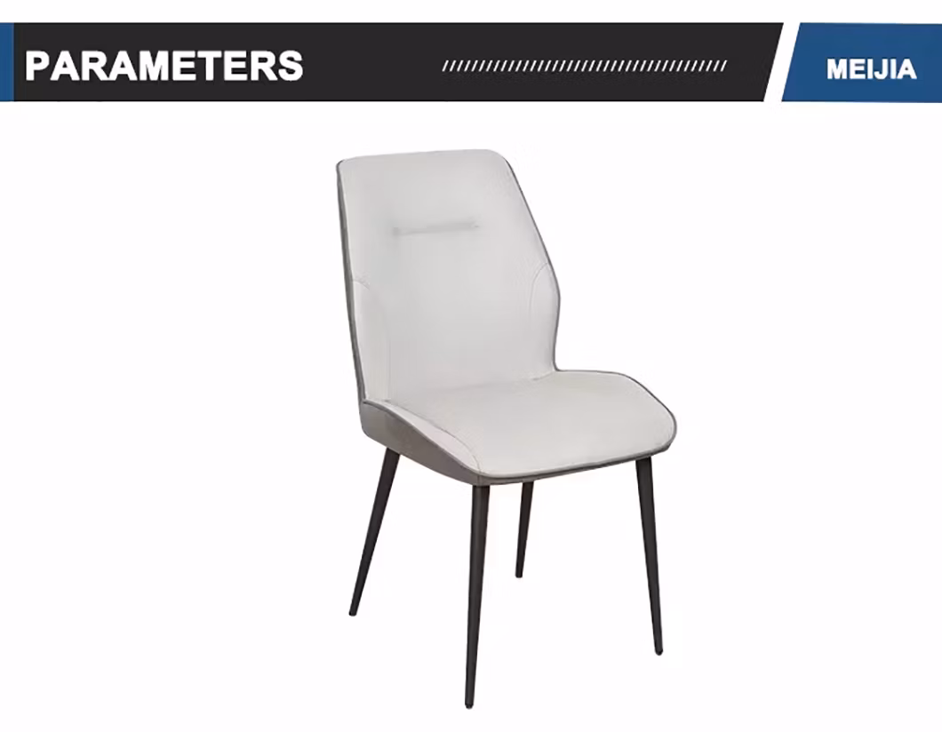 Modern Garden Chair Indoor Fabric Metal Leg Chair with Coffee Table Set Home Furniture Dining Chair