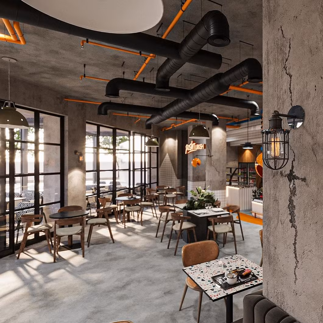 Luxury Modern Hotel Restaurant Dining Room Chair Rustic Wooden Outdoor Cafe Dining Tables and Chairs for Fast Food Restaurants