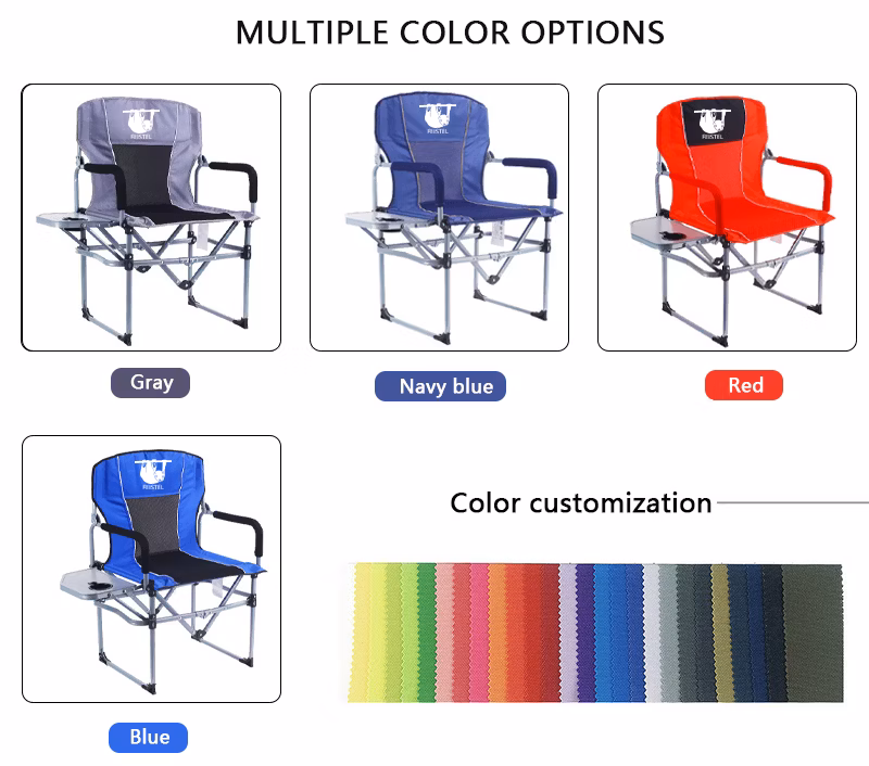 Folding Chair Outdoor Leisure Sketch Side Table Ice Pack Portable Luxury Director Chair Fishing Chair