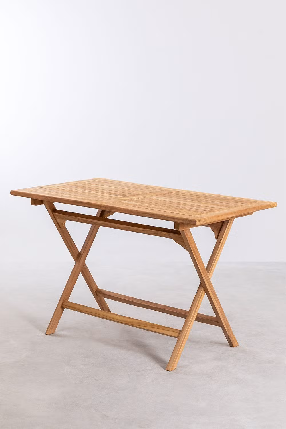 Solid Wood Teak Acacia Walnut Beech Furniture Outdoor Folded Dining Table
