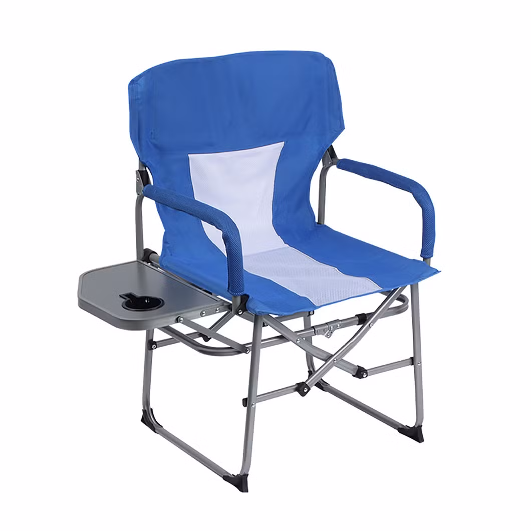 Folding Chair Outdoor Portable Beach Camping Chair with Table