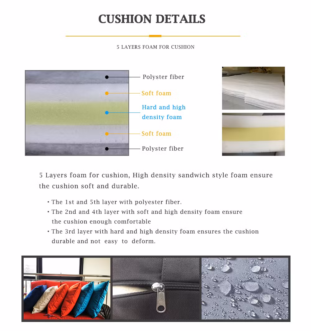 Modern Dining Furniture Teak Wood Patio Outdoor Table and Chair