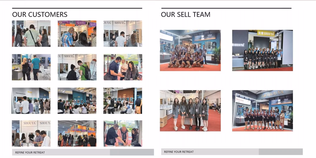 Home Furniture Recycled Teak Wood Bathroom Furniture