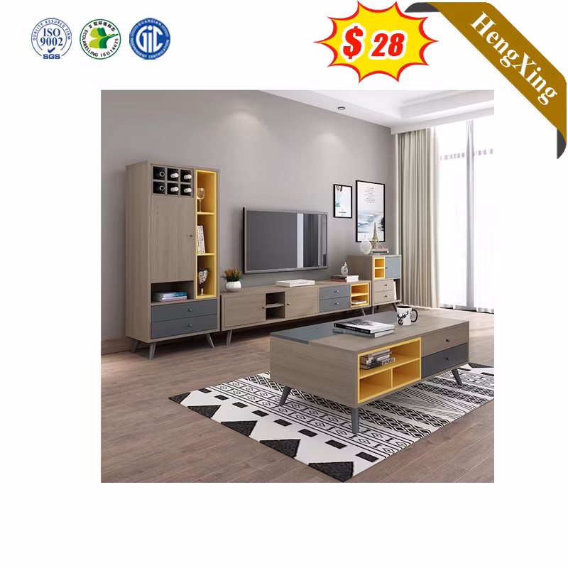 Wholesale Outdoor Furniture Wood Cabient TV Stand Set Wedding Coffee Table