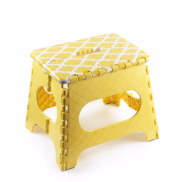 High Quality Plastic Stool 32 High Foldable Stool Convenient Outdoor Camping Easy Carried Stool with Handle