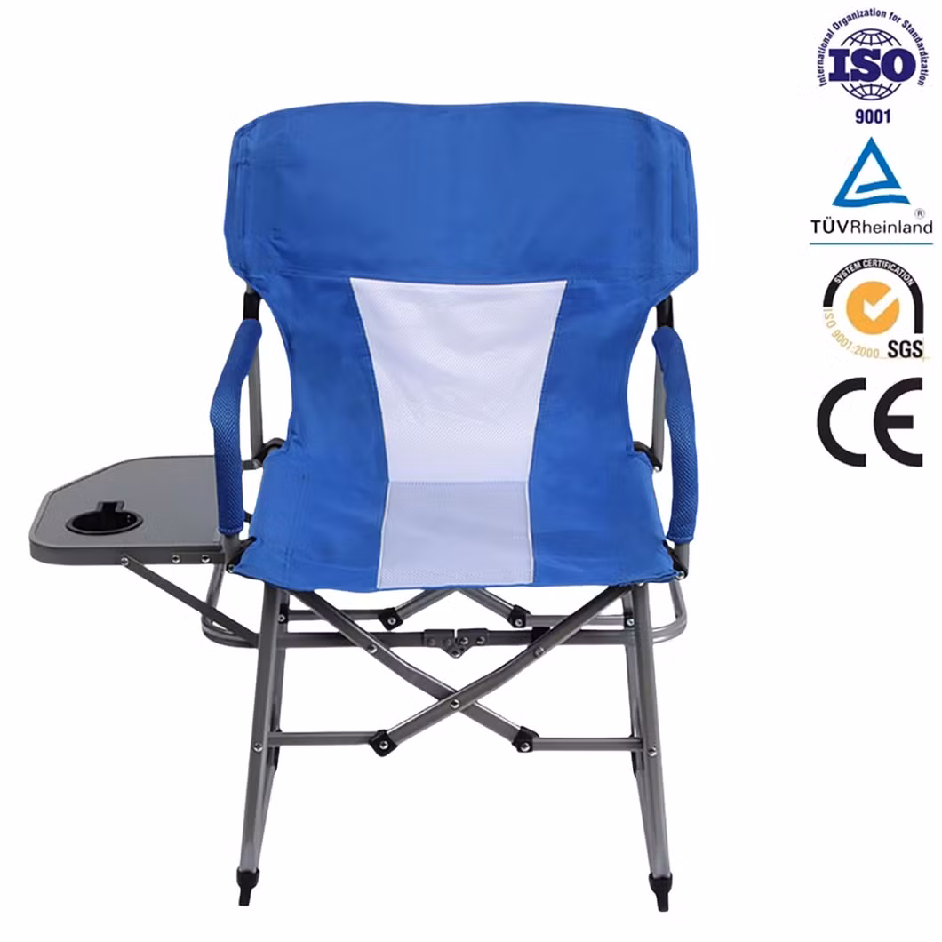 Folding Chair Outdoor Portable Beach Camping Chair with Table