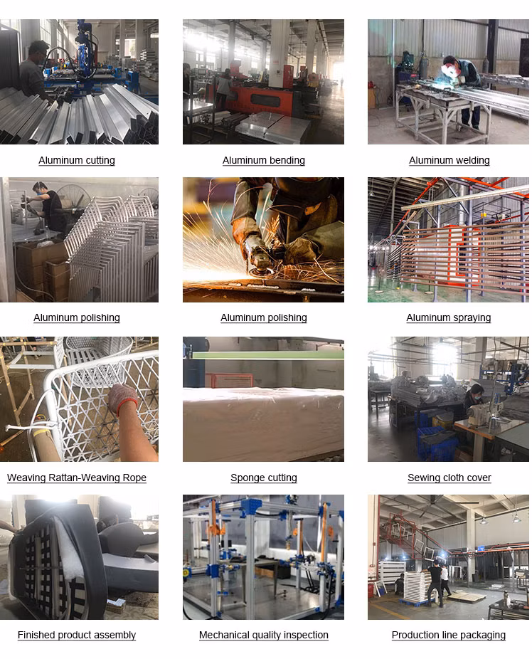 New Design Garden Outdoor Dining Table and Chairs Hotel Patio Teak Outdoor Dining Set