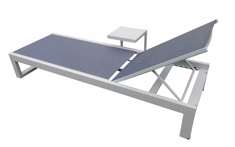 Aluminum Furniture Outdoor Garden Patio Sunbed Leisure Beach Poolside Chaise Lounge