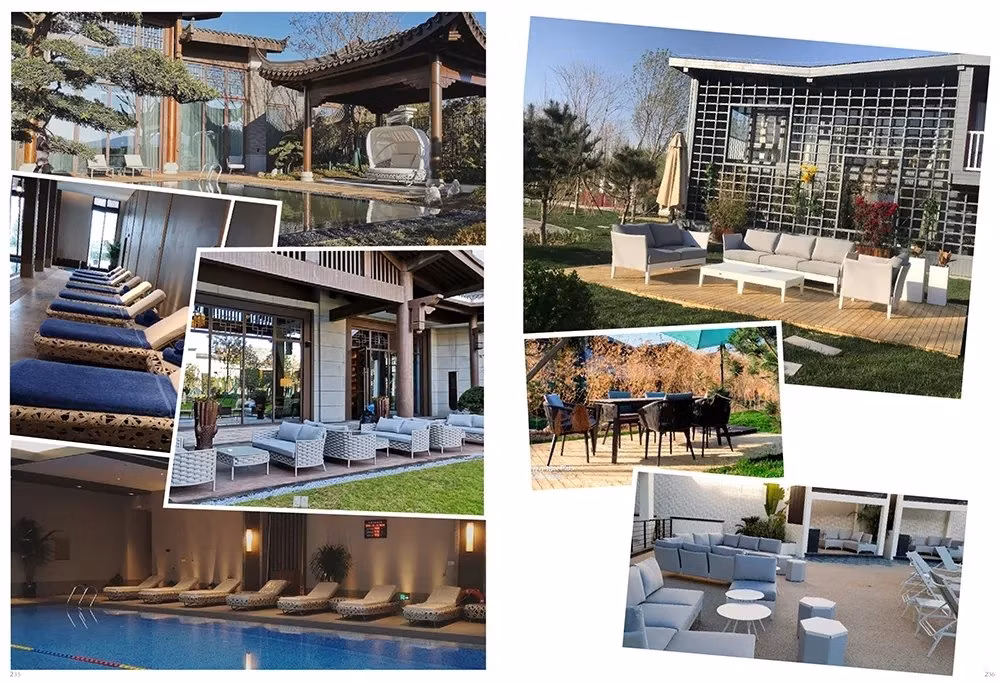 Metal Modern Hanse Carton Standard Packing Pool Chaise Lounge Patio Furniture