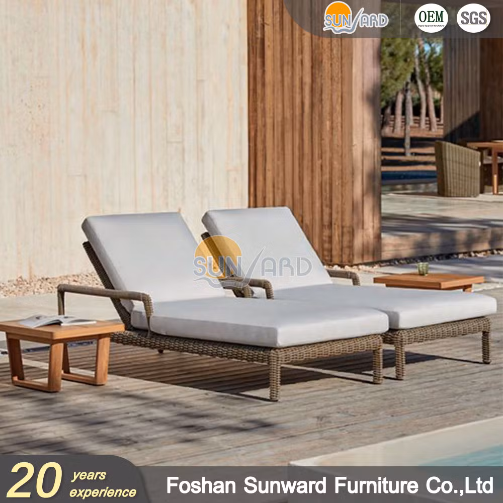 Wholesale Leisure Hotel Resort High Quality Garden Furniture Pool Side Sea Side Recliner Outdoor Patio Beach Chair