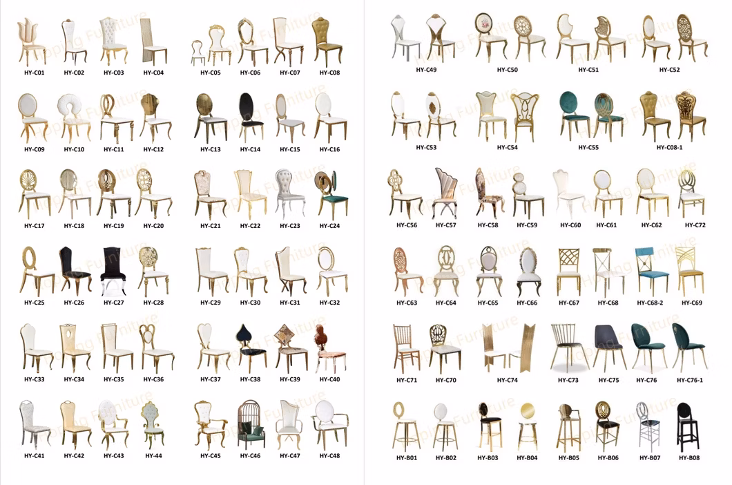 Outdoor Elegant Metal Dining Chair Natural Teak with Modern Design Banquet Chair