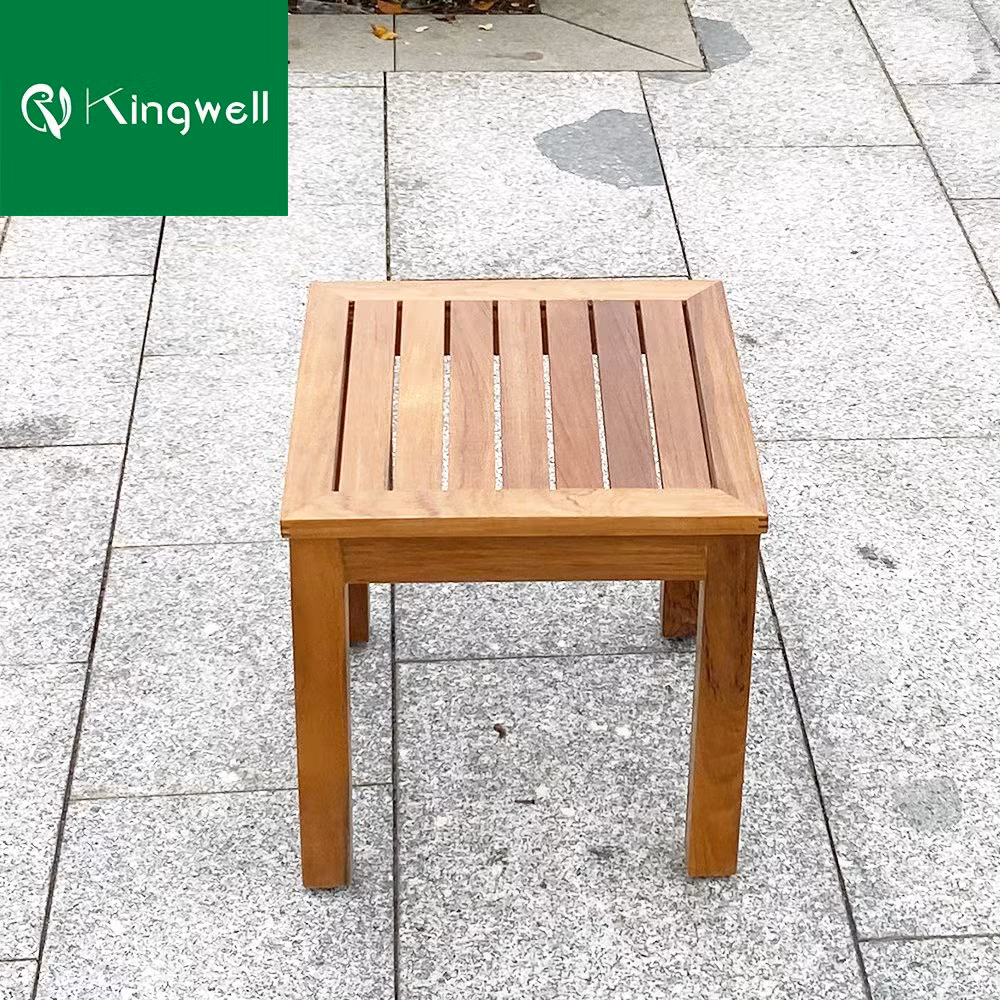 Durable Solid Teak Wood Coffee Table of Outdoor Garden Patio Sets Furniture