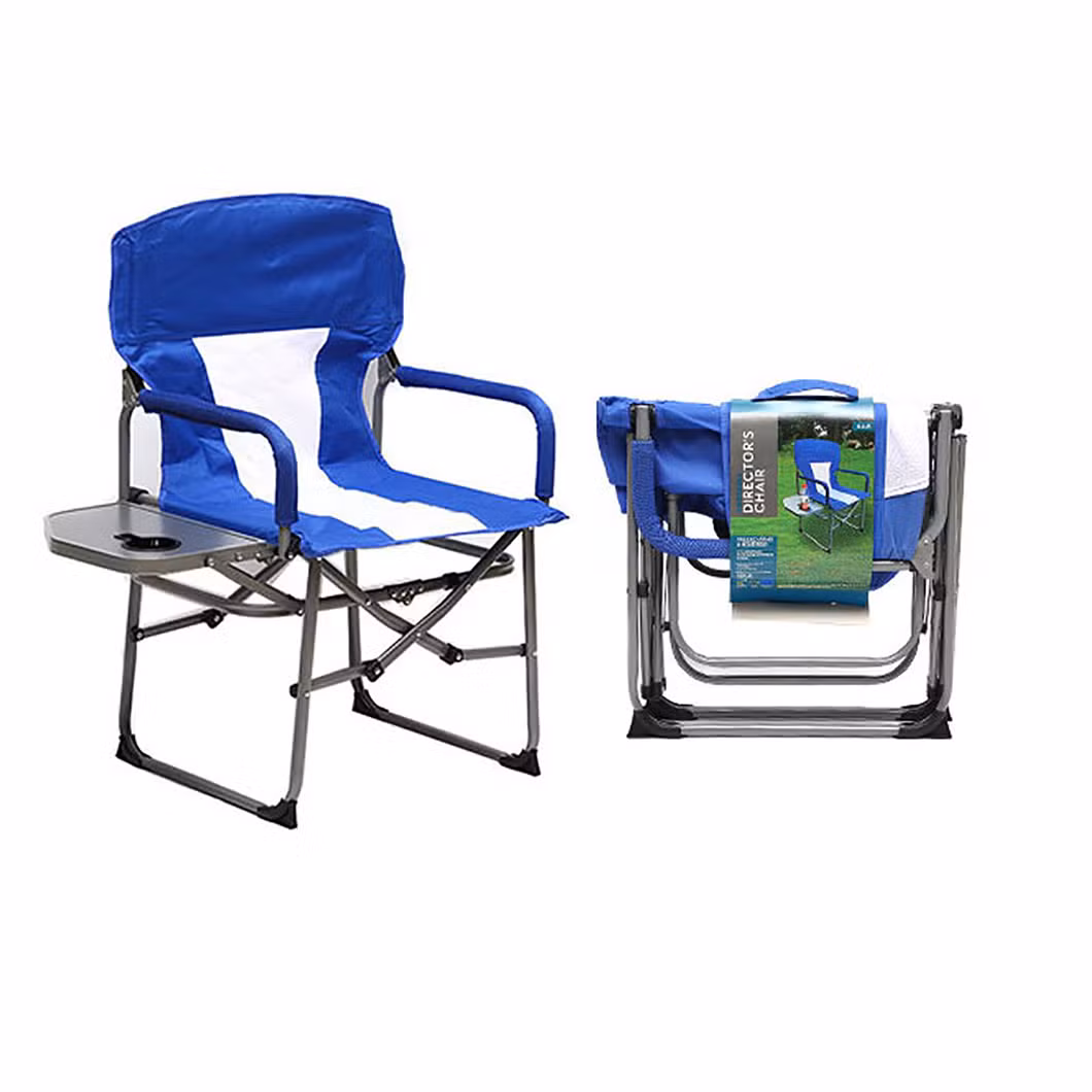 Folding Chair Outdoor Portable Beach Camping Chair with Table