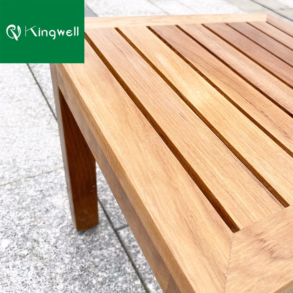 Durable Solid Teak Wood Coffee Table of Outdoor Garden Patio Sets Furniture
