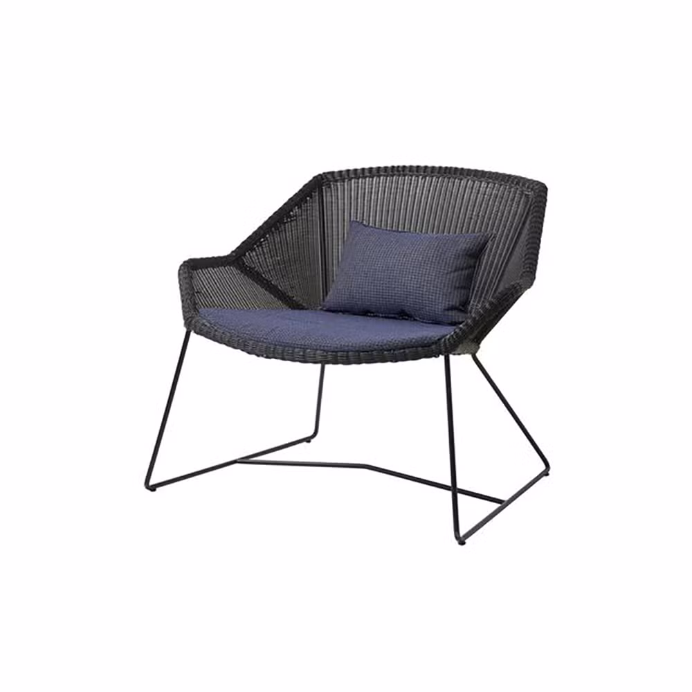 Promotional Rattan Furniture Set Outdoor Pool Portable Rope Dining Chair