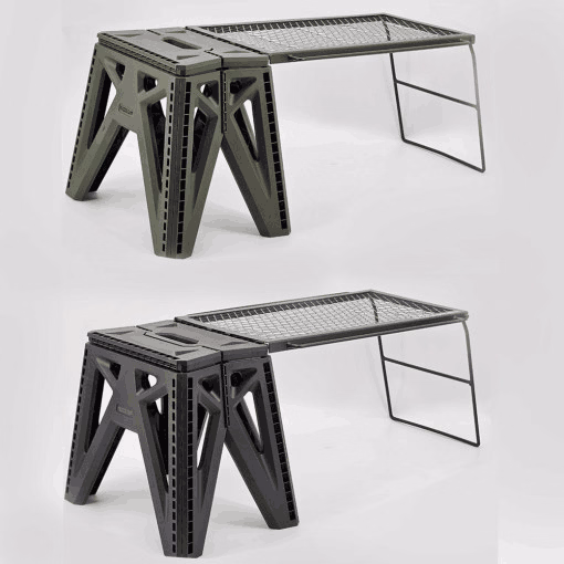 Outdoor Garden Multifunctional Detachable Camping Wooden Folding Table Portable BBQ Igt Camping Table