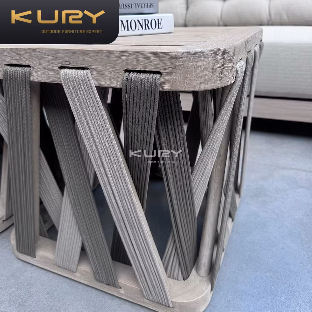 Artie Villa Garden Rattan Luxury Aluminium Outdoor Furniture Garden Hotel Sofa Set