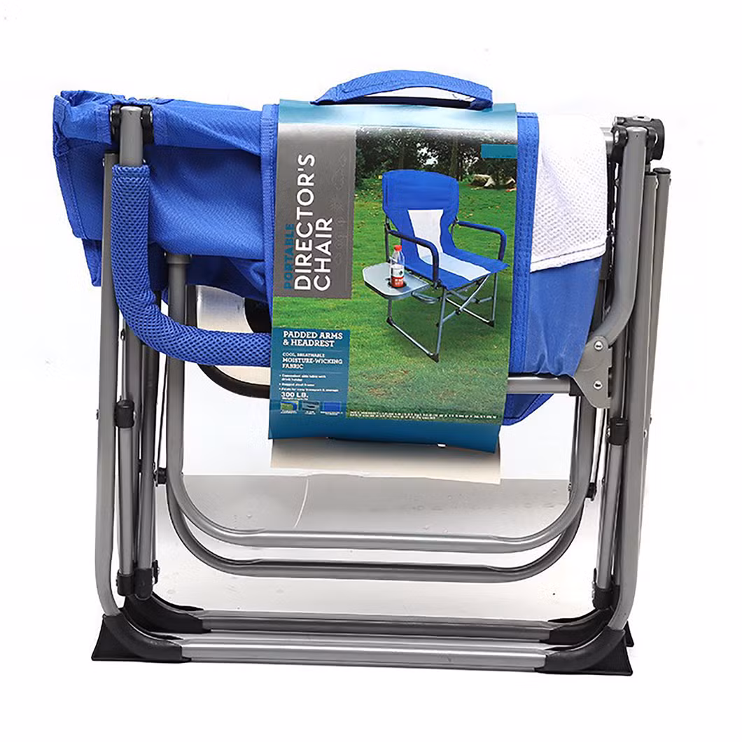Folding Chair Outdoor Portable Beach Camping Chair with Table