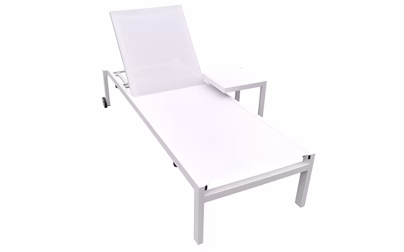Aluminum Furniture Outdoor Garden Patio Sunbed Leisure Beach Poolside Chaise Lounge