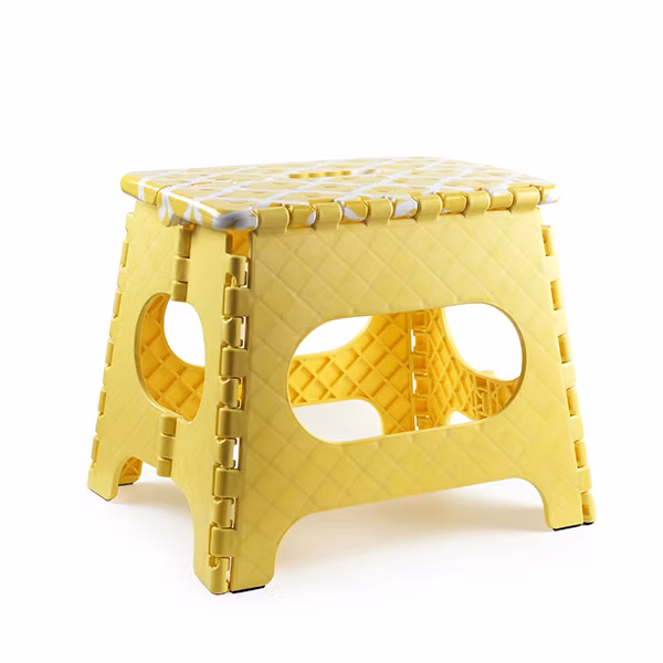 High Quality Plastic Stool 32 High Foldable Stool Convenient Outdoor Camping Easy Carried Stool with Handle