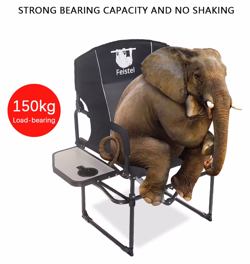 Folding Chair Outdoor Leisure Sketch Side Table Ice Pack Portable Luxury Director Chair Fishing Chair