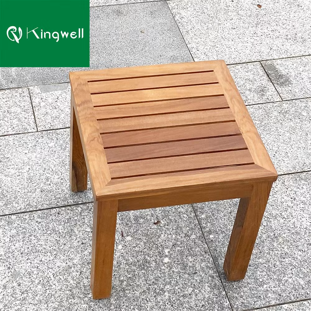 Durable Solid Teak Wood Coffee Table of Outdoor Garden Patio Sets Furniture