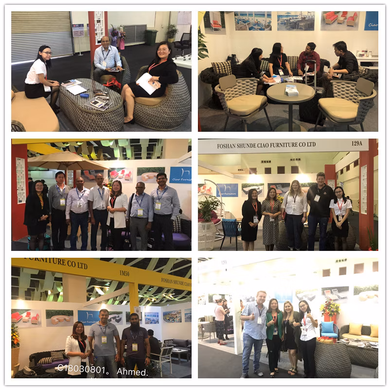 Comfortable Outdoor Furniture Leisure Aluminum Garden Arm Chair