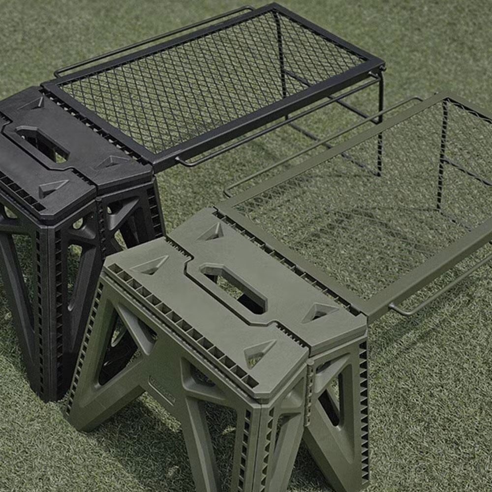 Outdoor Garden Multifunctional Detachable Camping Wooden Folding Table Portable BBQ Igt Camping Table