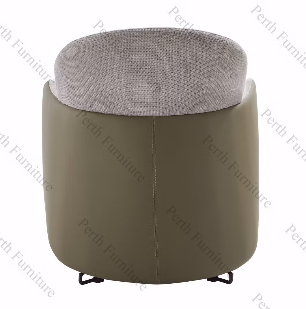 Fashion Creative Modern Light Luxury Nordic Style Hotel Living Room Flannelette Princess Single Sofa Chair