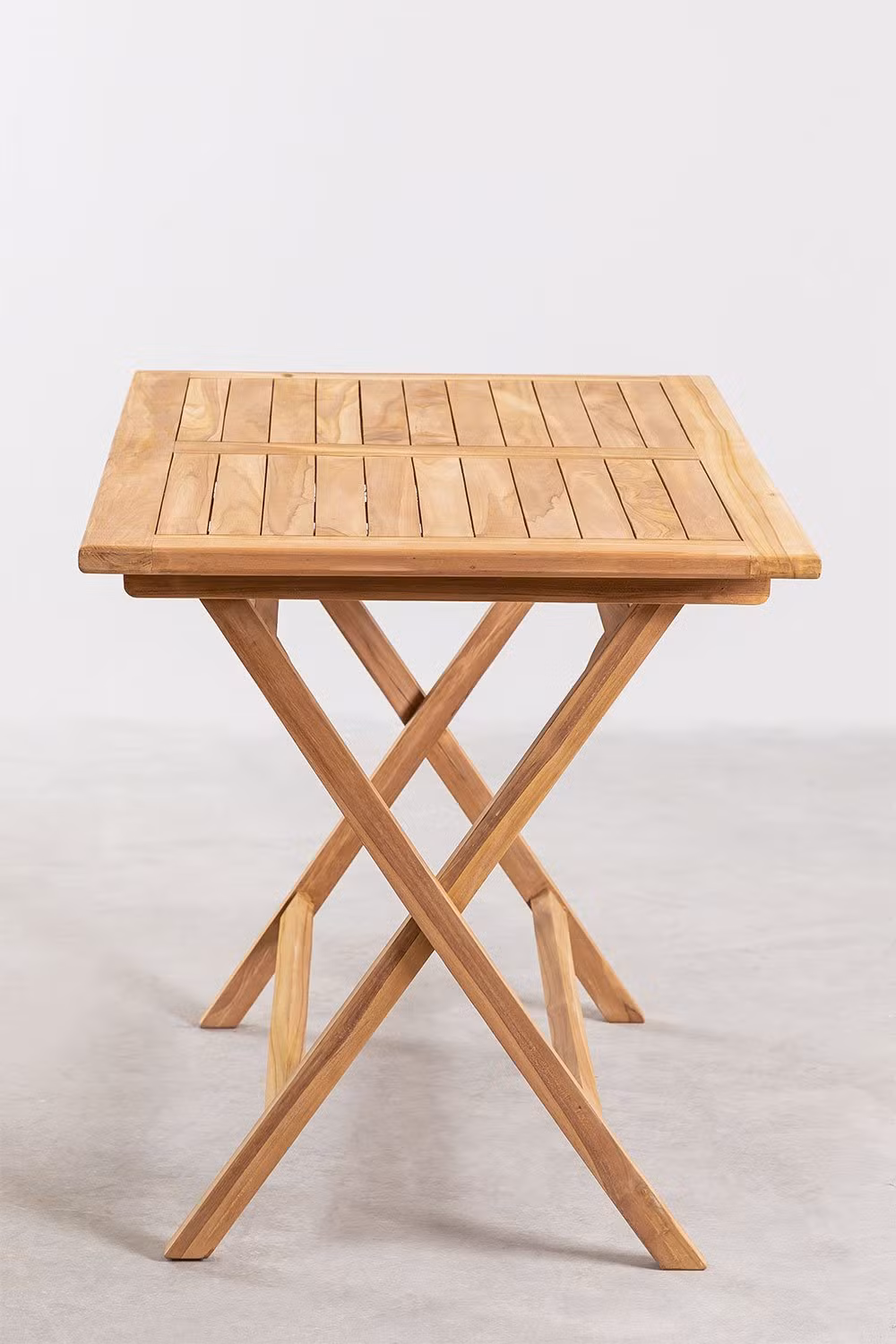 Solid Wood Teak Acacia Walnut Beech Furniture Outdoor Folded Dining Table