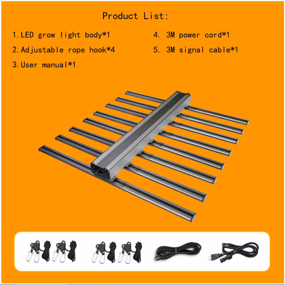 Tp High Efficiency LED Octopus Supplement Light for Indoor Greenhouse Plant Growing UV IR 650W & 800W Waterproof
