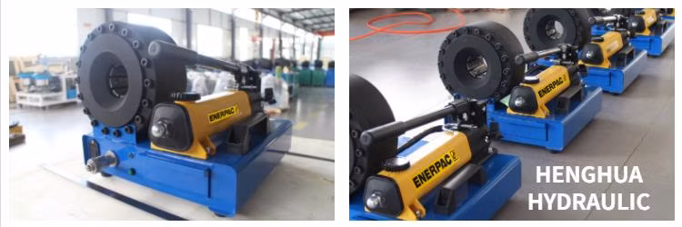 Customers Fully Satisfied Industrial Hose Manual Copper Pipe Hydraulic Hose Crimper Tool 2 Manual Brake Hose Crimping Manufacturing Making Clamp Machine