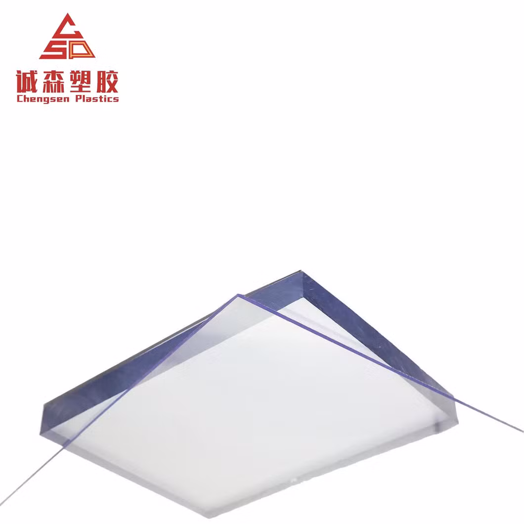PC Transparent Plastic Panels CNC Clear Solid Polycarbonate Sheet