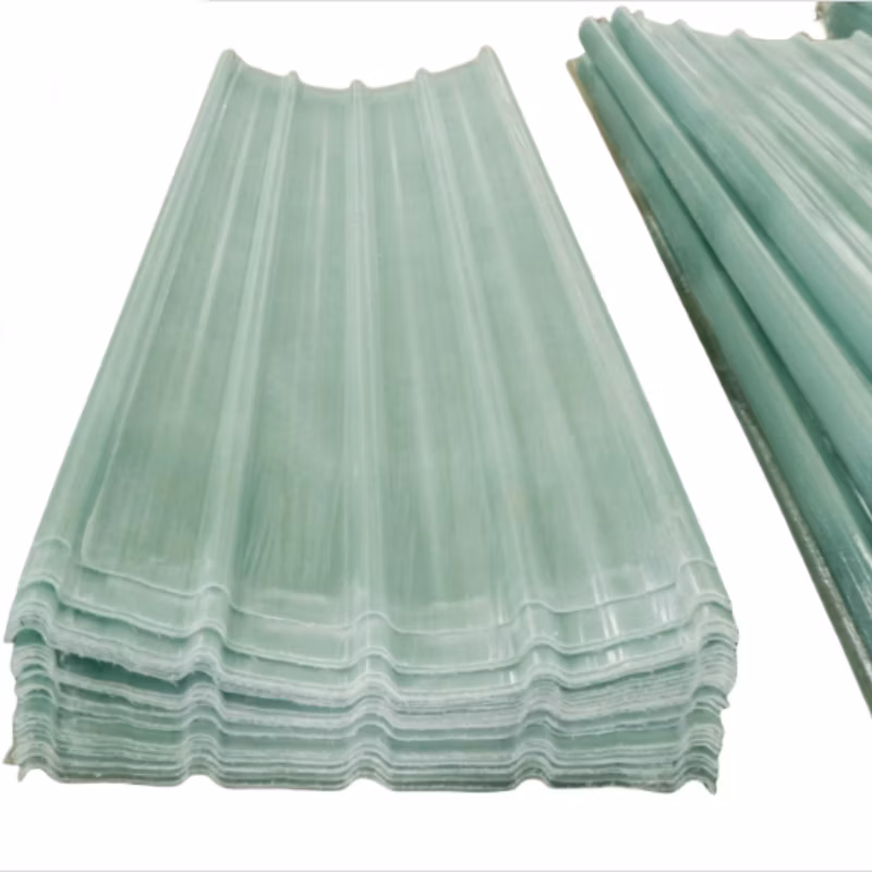 Corrugated Polycarbonate Roof Panel Translucent Fiberglass Roofing Sheets, Corrugated Fiberglass Roof
