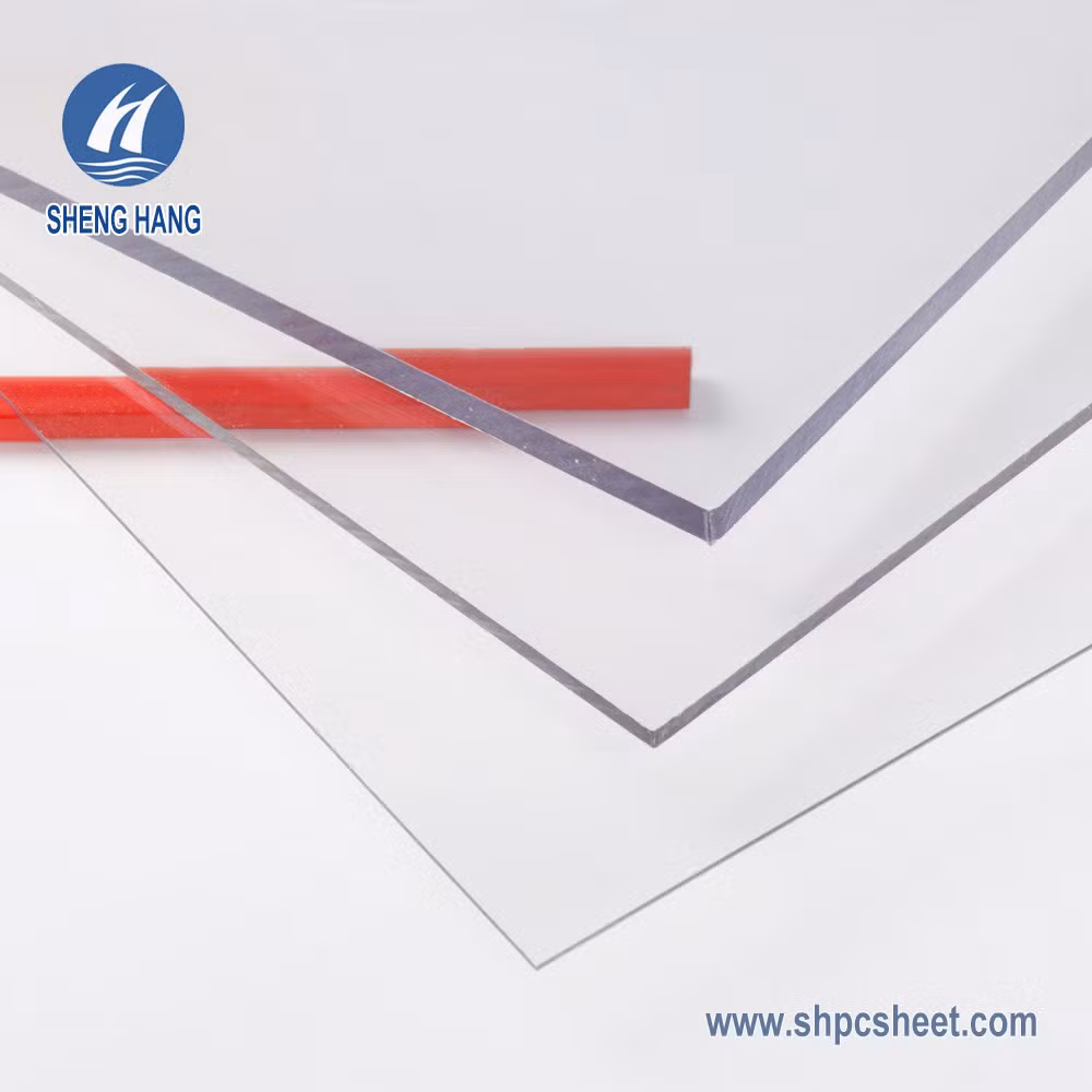 8mm Transparent Polycarbonate Solid Sheet with High Impact Strength