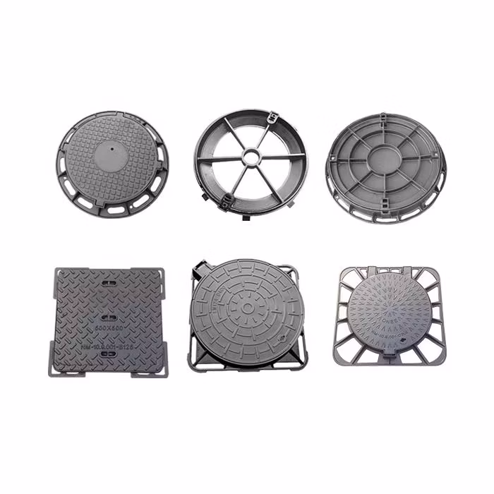Manhole Cover and Frame En124 450*450 D400