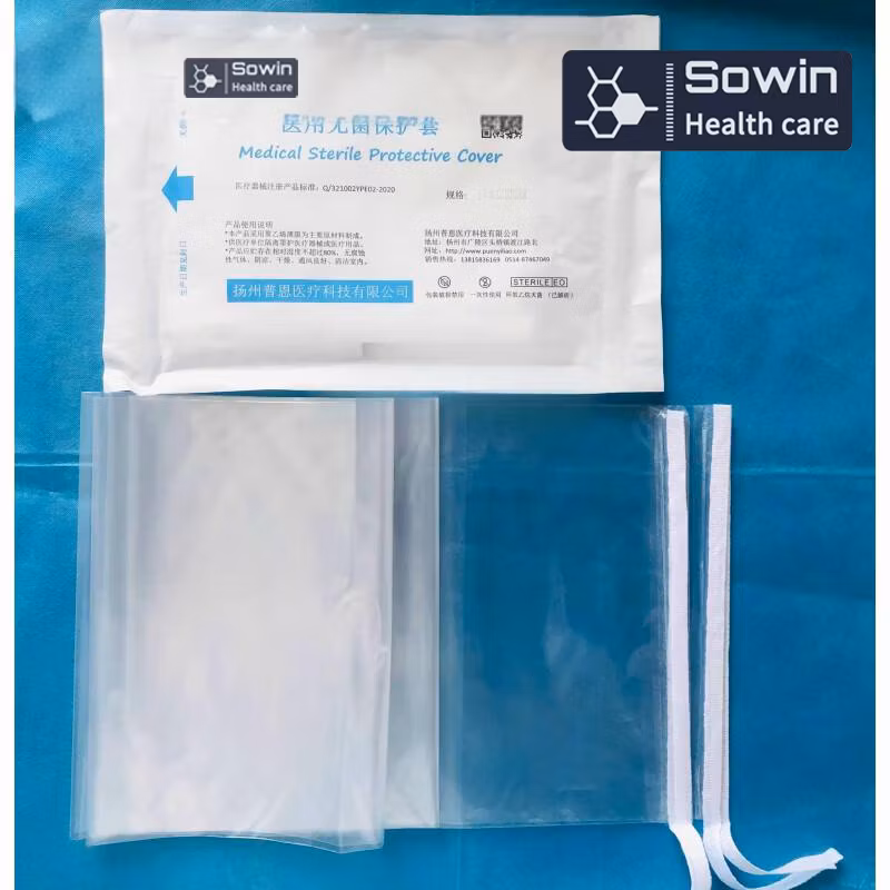 Disposable Medical Sterile TPU Laparoscopic Camera Protective Cover for Hospital