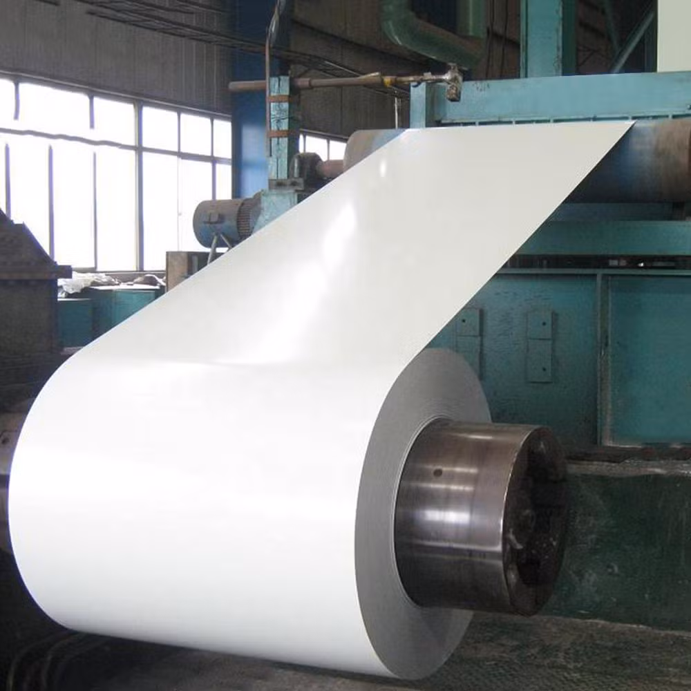 Gi Coffee Brown Grey Colour Coated Roofing Tiles Galvanized Sheet Cover Coil