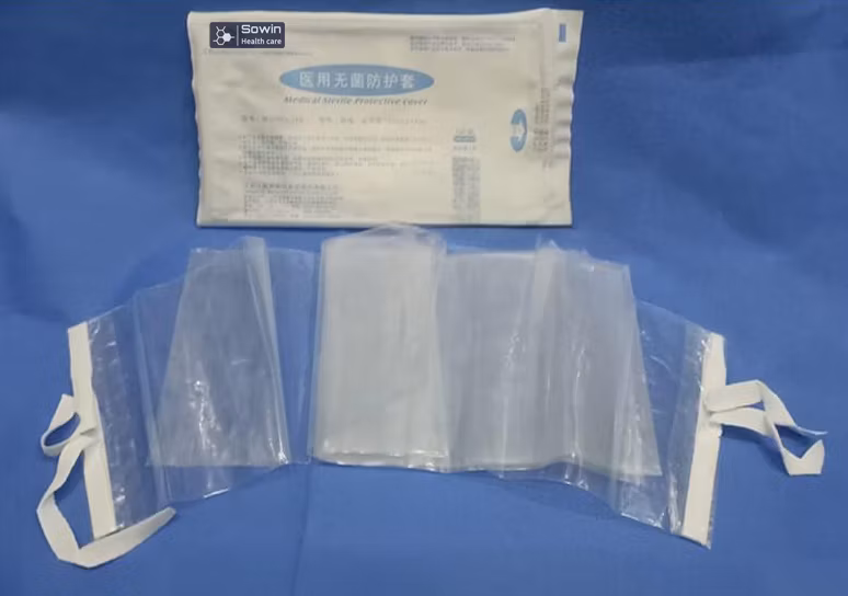Disposable Medical Sterile TPU Laparoscopic Camera Protective Cover for Hospital