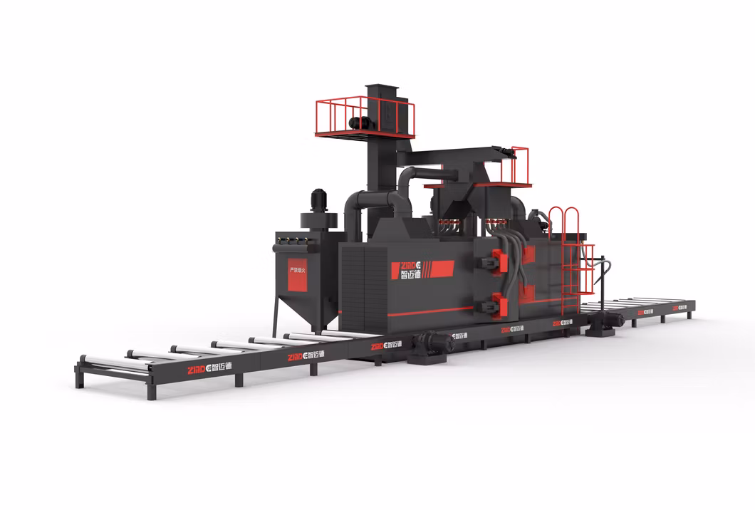 Zmde H/T Type Steel Beam Assembly Equipment Automated Vertical H Beam Assembly Machine for H Beam Production Line H T Beam Assembly Machine for Industrial Use