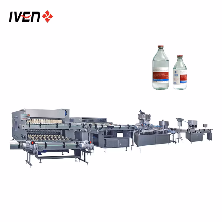 Integrated Glass Bottle Filling Machine Manufacturing Technology with Factory Price