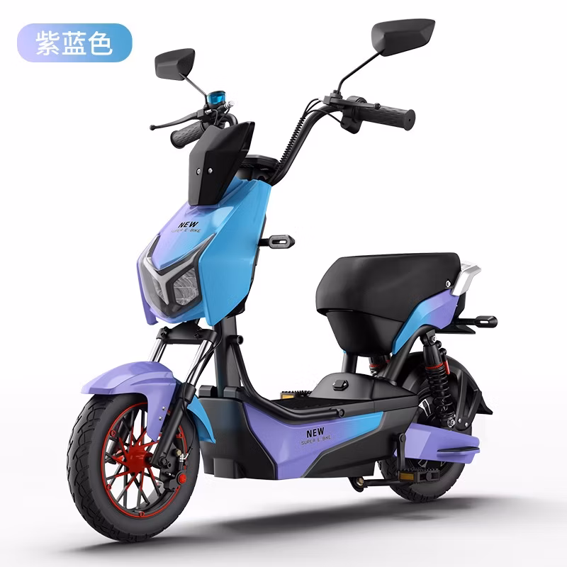 Electric Bike Scooter Adult EV Bicycle Motorcycle Bicycle with 14" Fat Tire